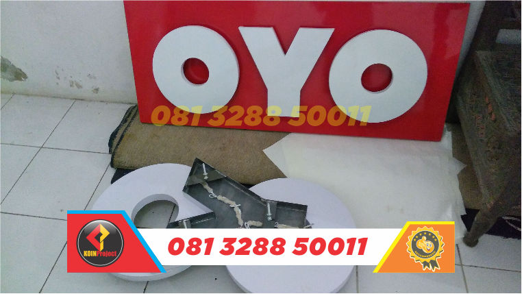 toko huruf timbul murah oyo rooms D Kudus